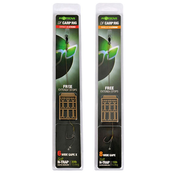 Náväzec Korda DF Carp Rig Wide Gape / N-Trap Soft