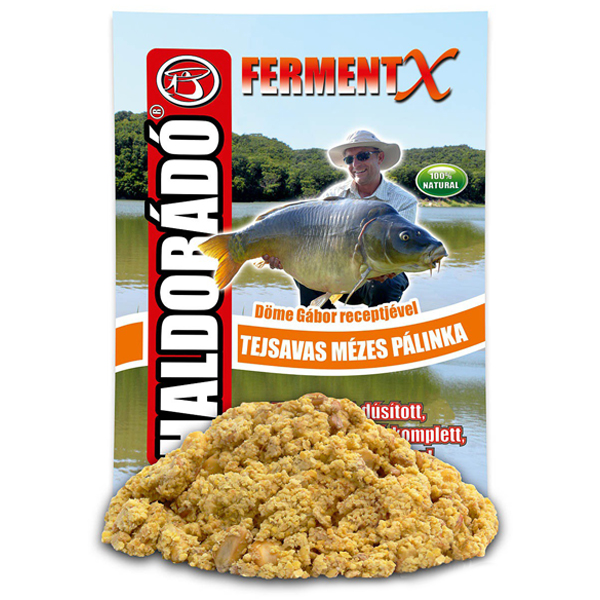 Vlhčené hotové kvasené krmivo Haldorádó FermentX - med/pálenka