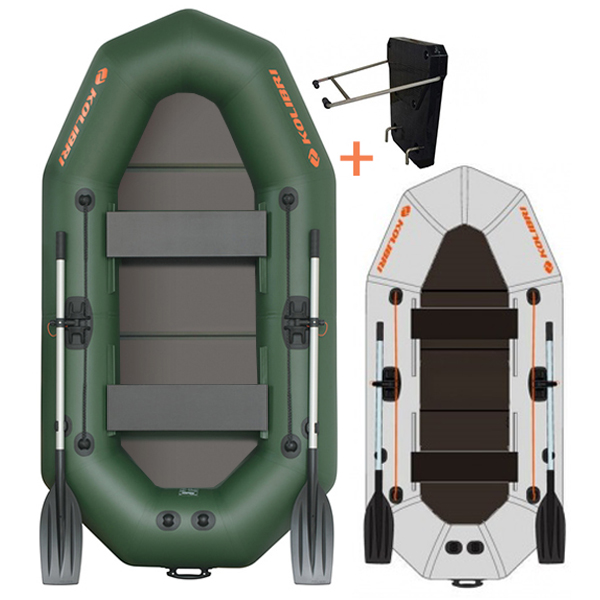 Čln Kolibri K 250 TP profi - pevná skladacia podlaha + držiak motora