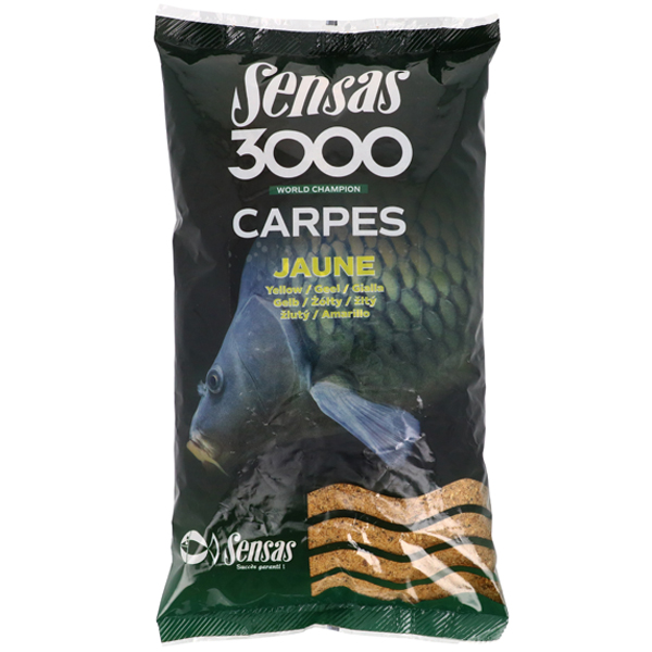 Krmivo Sensas 3000 Carpes Jaune - kapor/žlté