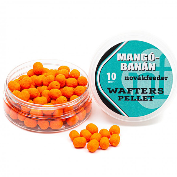 Neutrálne vyvážené pelety Novák Feeder Wafters Pellet - mango/banán