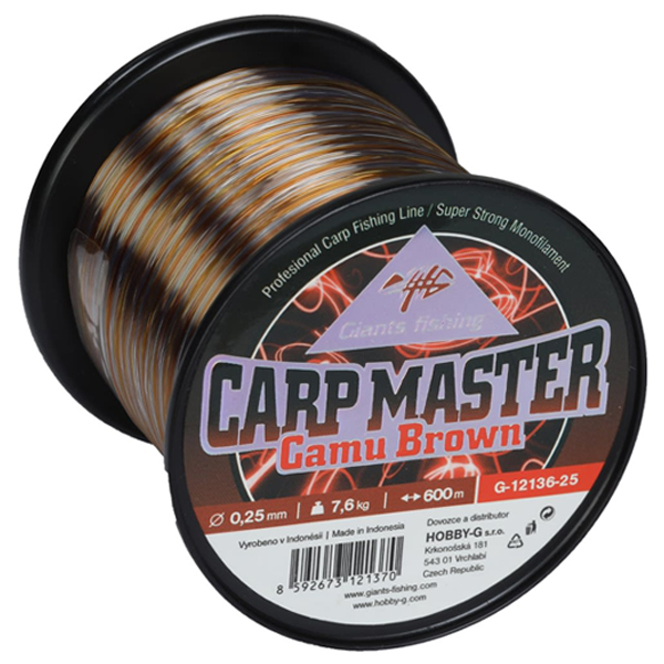 Vlasec Giants Fishing Carp Master Camu Brown 600m