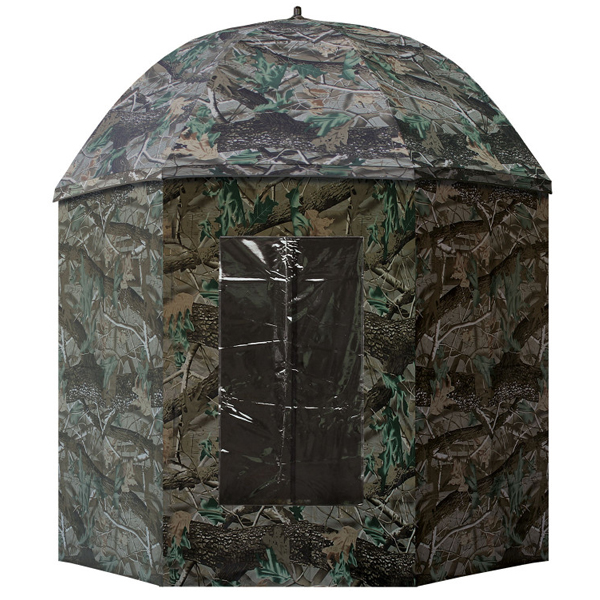 Dáždnik s bočnicou Suretti Full Cover Camo 2,5m