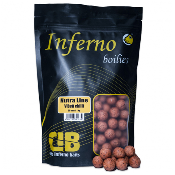 Boilies Carp Inferno Nutra Line Višeň - Chilli