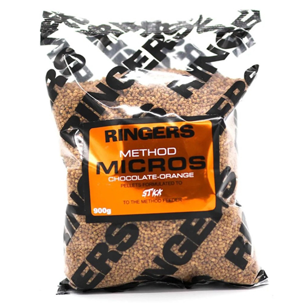 Mikro pelety Ringers Method Micros 2mm - čokoláda pomaranč