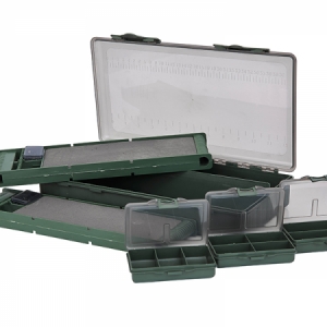 Kaprársky organizér Starbaits Session Tackle Box Complete Medium