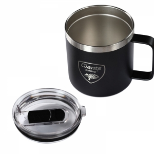 Nerezový thermo hrnček Giants Fishing Black Stainless 400ml