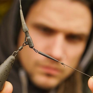 Montáž s olovenkou Korda Leadcore Leaders Hybrid Lead Clip QC 3ks