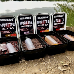Haldorádó Monster Pellet Box - Pečeň Krv