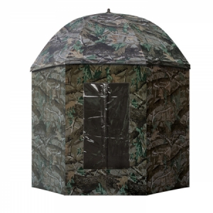 Dáždnik s bočnicou Suretti Full Cover Camo 2,5m