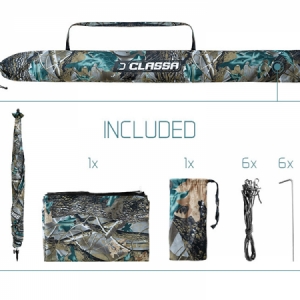Dáždnik s bočnicou Delphin Classa Camo 2,5m