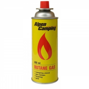 Sprejová plynová kartuš Alpen Camping - bután